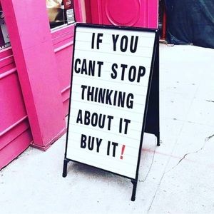 Offer and you shall receive